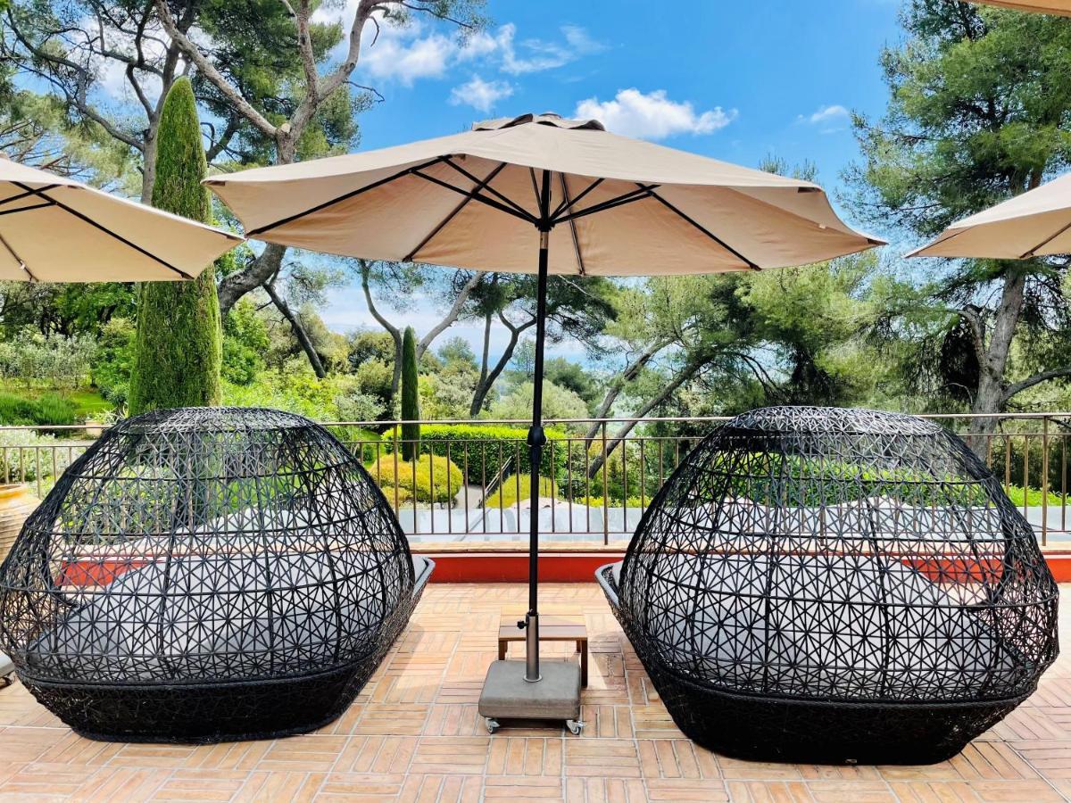 Hotel****Spa & Restaurant Cantemerle Vence Exteriör bild