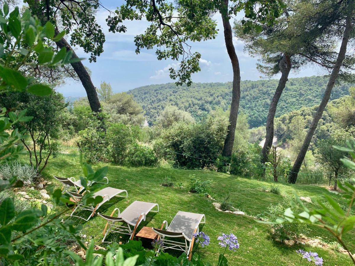 Hotel****Spa & Restaurant Cantemerle Vence Exteriör bild